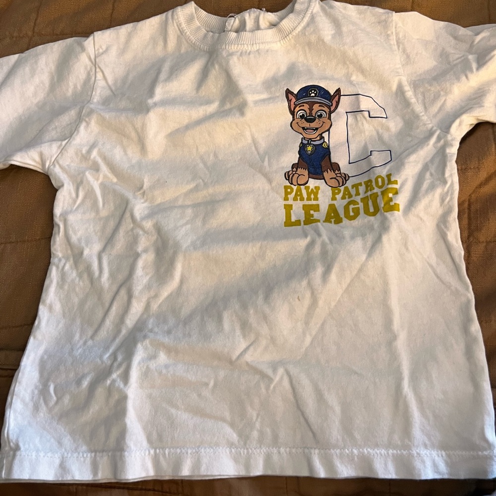Zara Toddler Boy Chase- Paw Patrol tshirt 3-4T
